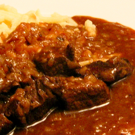 パプリカ風味のシチュー＊Gulasch