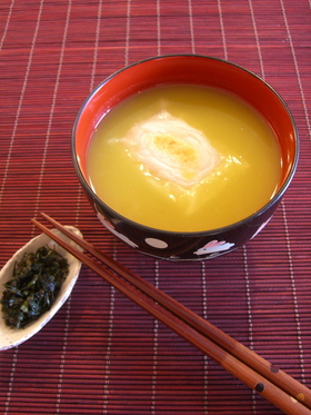 ☆おせちリメイク『栗きんとんしるこ』☆