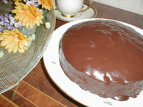 ココアでチョコケーキ・・・炊飯器でね