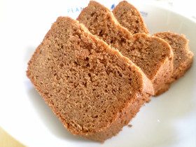 ホットケーキMIXでチョコパウンドケーキ