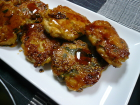鶏ひき肉と豆腐の香るヘルシーつくね♪