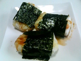 チーズ海苔もち