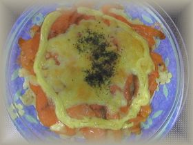 まるごと北海道♪鮭とポテトのチーズ焼き