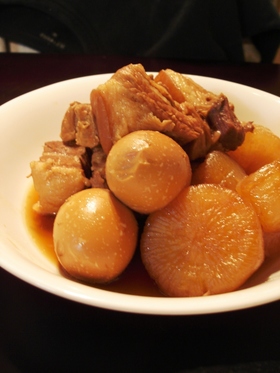 豚の角煮☆大根といっしょ