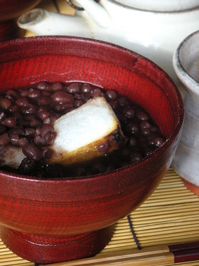 ♪鏡開きのお汁粉♪