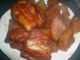 豚の角煮@炊飯器