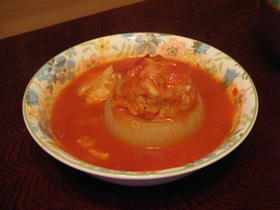 玉ねぎの肉詰め・トルコ風