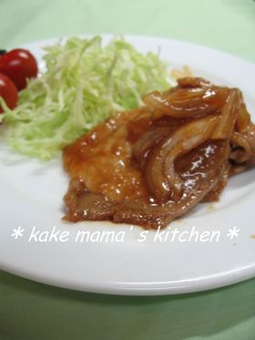定食屋さんの♡♥豚の甘辛しょうが焼き