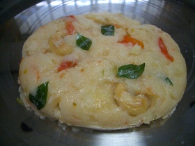 南インドの即席軽食　ウップマ