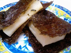 梅高菜もち