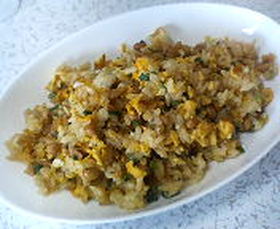 簡単！納豆玉子チャーハン