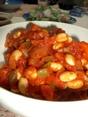 大豆のトマト煮