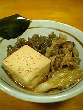 肉豆腐