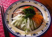 真冬のタンタン冷やし中華麺！