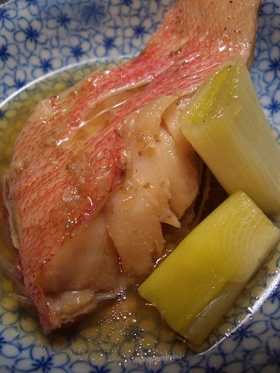 ほっこり☆赤魚の煮付け