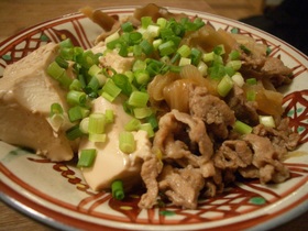 肉豆腐煮込み