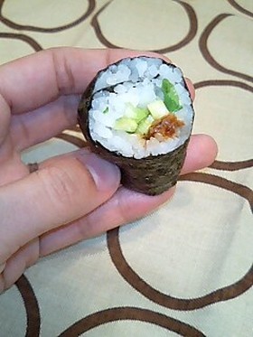 細巻き？おにぎり？かつお巻き～！