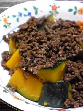 かぼちゃの煮物にぴったり☆そぼろあん