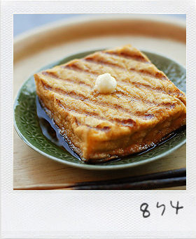 お手軽☆厚揚げのにんにくポン酢