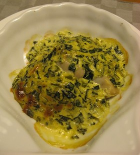 カキの辛子マヨネーズ焼き