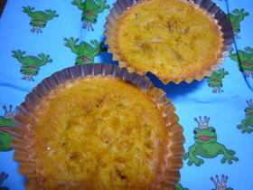 かぼちゃの風味たっぷりパンプキンケーキ