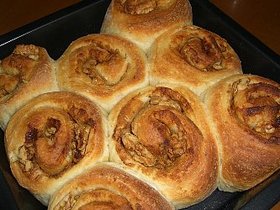 もっちり♪おからきなこシナモンロール