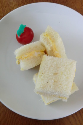 喫茶店の味☆☆☆たまごサンドウィッチ