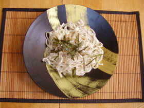 超簡単！温でも冷でも・・・ゆかりうどん