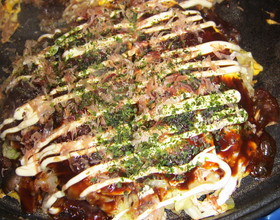 大阪人が作る広島焼き♪