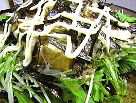 厚揚げサラダ
