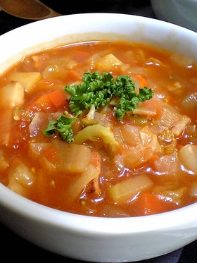 おいしいミネストローネ