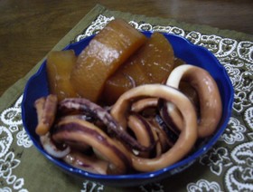 いかと大根の煮物