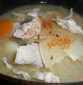 プロの味!の豚汁