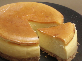 濃厚ホワイトチョコレートチーズケーキ