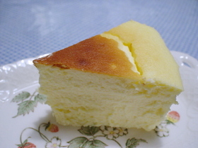 ヨーグルトのエセ☆スフレチーズケーキ