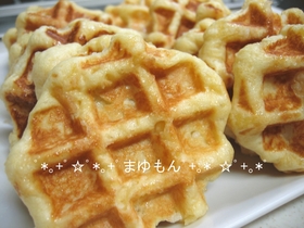 砂糖カリカリ☆リエージュワッフル