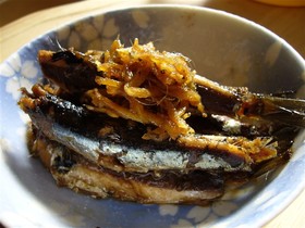いわしのしょうが煮