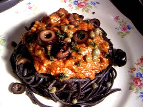 黒い娼婦のパスタ☆彡
