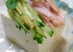 サラダ風のせのせ豆腐