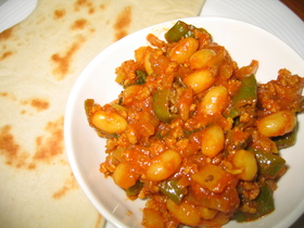 ヘルシー簡単☆豆入りキーマカレー