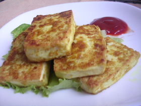 ◆豆腐ステーキ◆カレー味♪