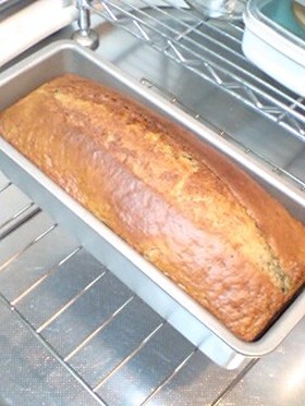 抹茶と小豆のパウンドケーキ