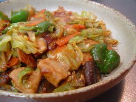 豚肉の味噌炒め