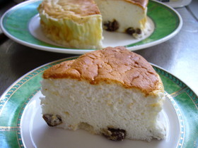 白いヨーグルトケーキ