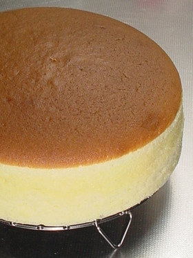 財布に優しい♪スフレチーズケーキ