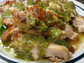 イタリア風味のチキン