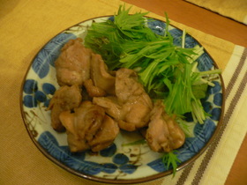 鶏肉のしょうが焼き