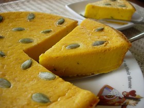 簡単♫♬かぼちゃのケーキ