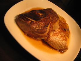 真鯛のあら煮