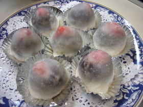桃の節句にいちご大福！